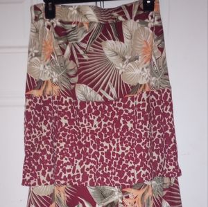 Long Lovely Layered Skirt and Top